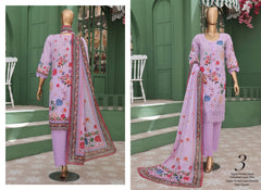 âœ¨ VIVARI  âœ¨ 3 Piece  Luxury Lawn Digital Printed Chickenkari Lawn Shirt/ Luxury Digital Printed  Pure Lawn/Unstitched Suit New Collection For Womens