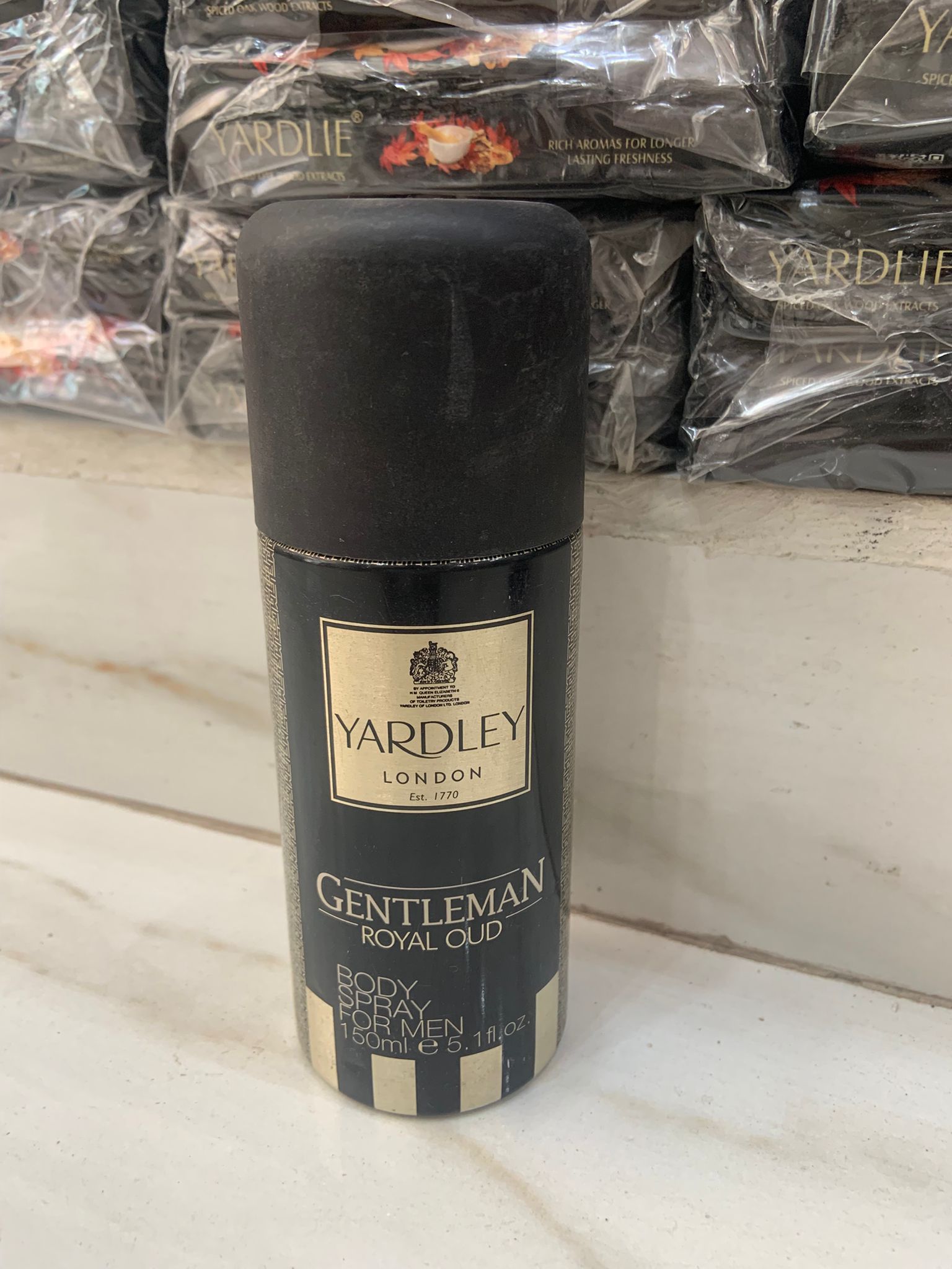 Yardley London Gentleman Elite Deodorant Body Spray for Men â€“ 150ml | Long-Lasting Elite Fragrance