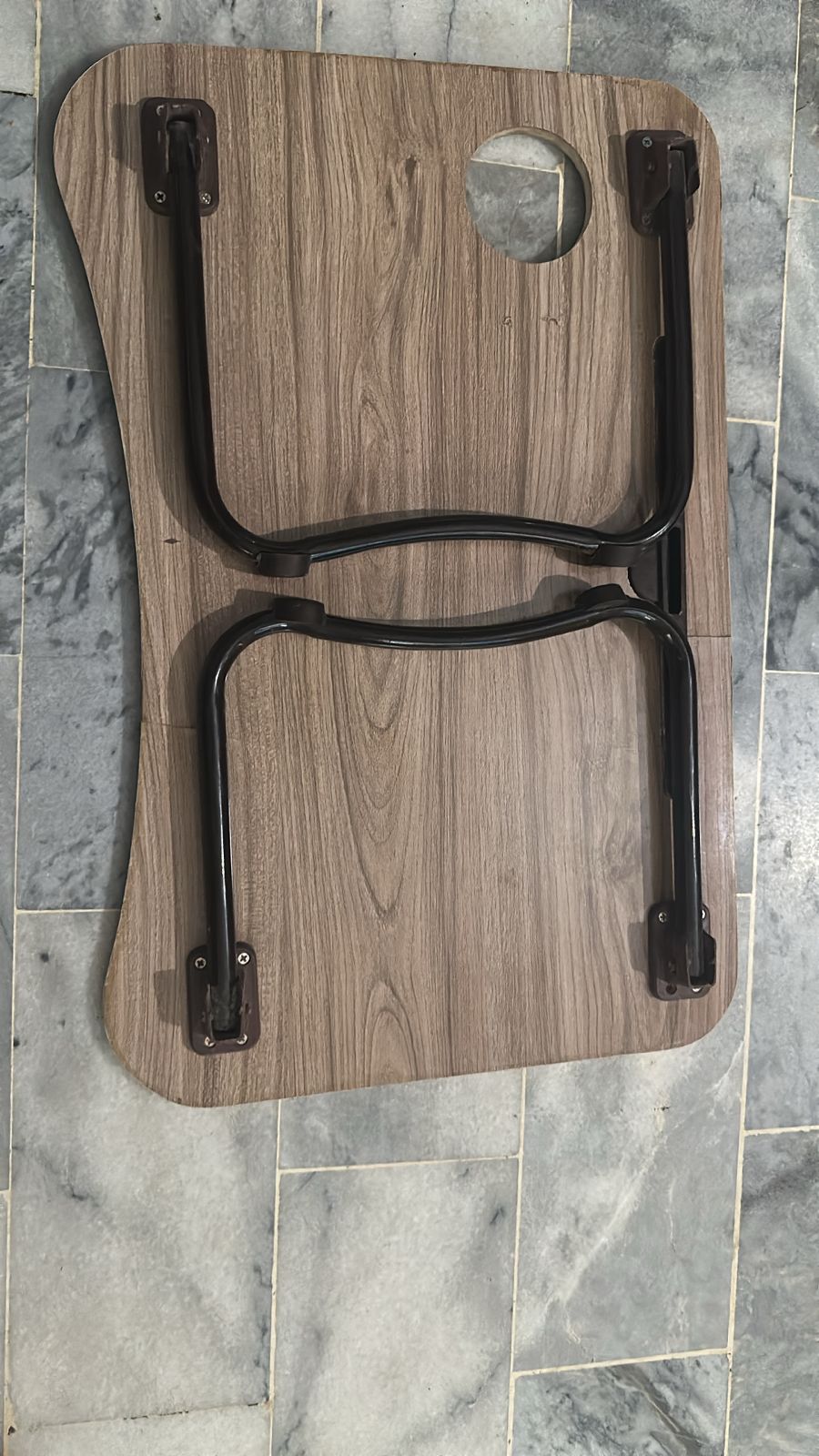 Haverit Wooden Laptop Table - Laptop Stand - Floor Table - Laptop table - Drawing Desk - Bed Tray Table Fold-able - Table Notebook Stand Reading Holder - Study Table - Portable Desk