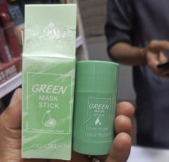 THE MAGIC GREEN STICK MASK ,green tea oil control cleansing mask / Blackhead Mud Mask | Deep Cleansing Mask | To Tight Pores | For Acne