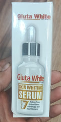 Gluta White Face Glowing Serum | Glutathione-Based Brightening | Hydration &amp; Antioxidant Protection 30 mlÂ 