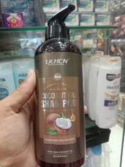 Lichen Hair Shampoo - Lichen Coconut Oil Shampoo, Sulfate Free, Paraben Free, Silicone Free, Color Safe, and Vegan Hair Shampoo - 500 ml Â 