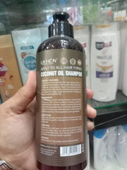 Lichen Hair Shampoo - Lichen Coconut Oil Shampoo, Sulfate Free, Paraben Free, Silicone Free, Color Safe, and Vegan Hair Shampoo - 500 ml Â 
