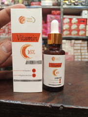 Vitamin C Serum for Face Glowing &amp; Dark Spots | Gluta White Vitamin C 16% Serum | Best Quality Skin Care Serum | Serum For Glowing Serum - 30 ml