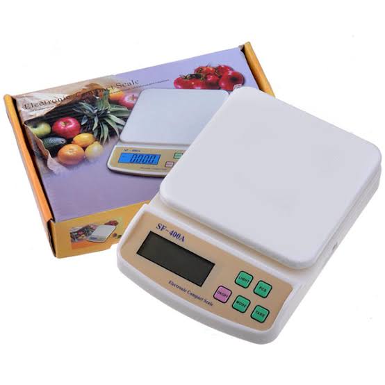 SF-400A Digital Kitchen Scale â€“ Precision Food Weighing Machine for Cooking, Baking &amp; Meal Prep â€“ High Accuracy LCD Display, 10kg Capacity