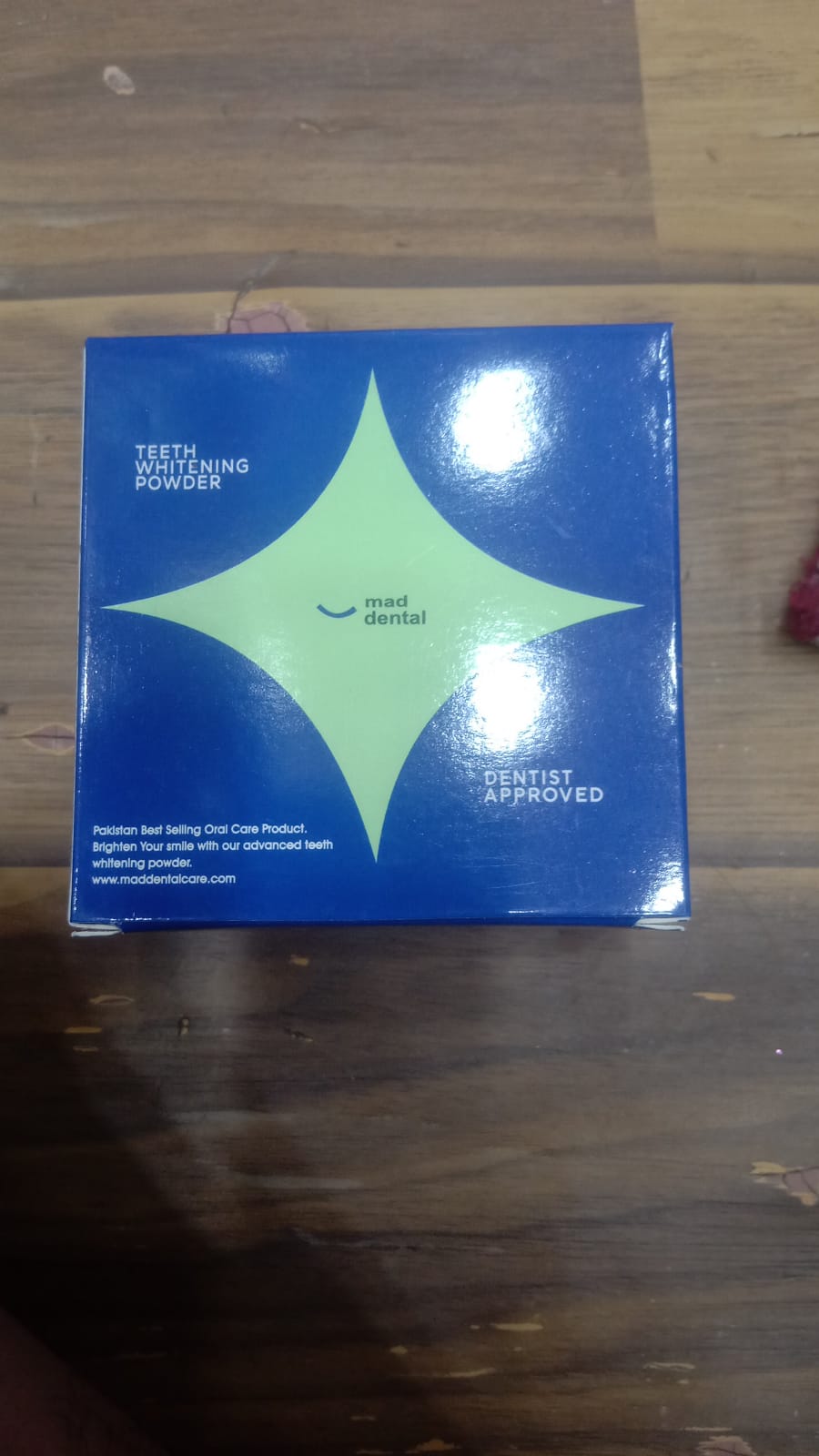 Teeth Whitening Powder with Free Nano Toothbrush â€“ Fresh Breath &amp; Clean Smile