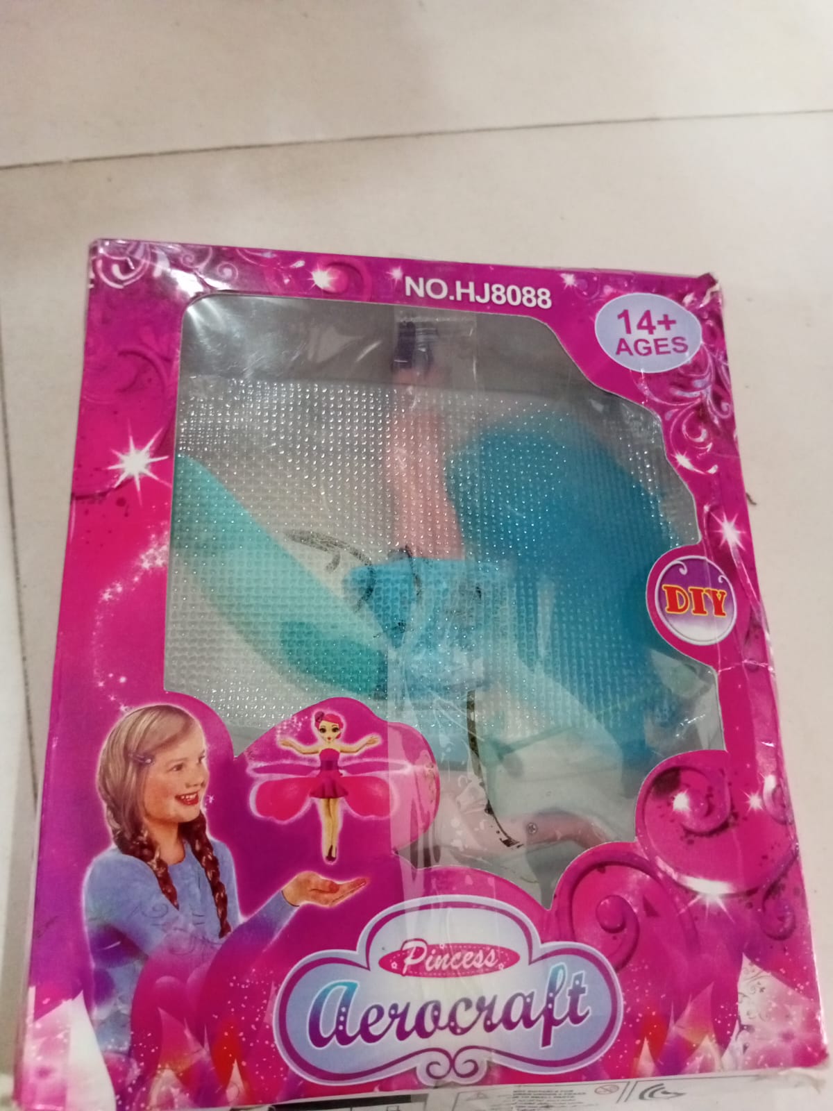 (NW000431) Magical Flying Fairy Doll,hand Sensor Control / Sky Dancers Flying Toy, (random Color)