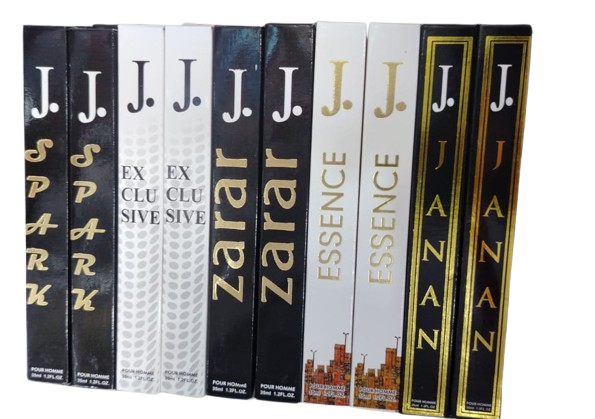 Pack Of 5  J. Pen Perfume Perfume / Multi Fragrance Pencil Pocket Perfume(35 ml)