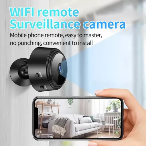 A9 Mini WiFi Security Camera – 1080P HD, Night Vision & Motion Detection |  Premium Tested Quality (Imported)