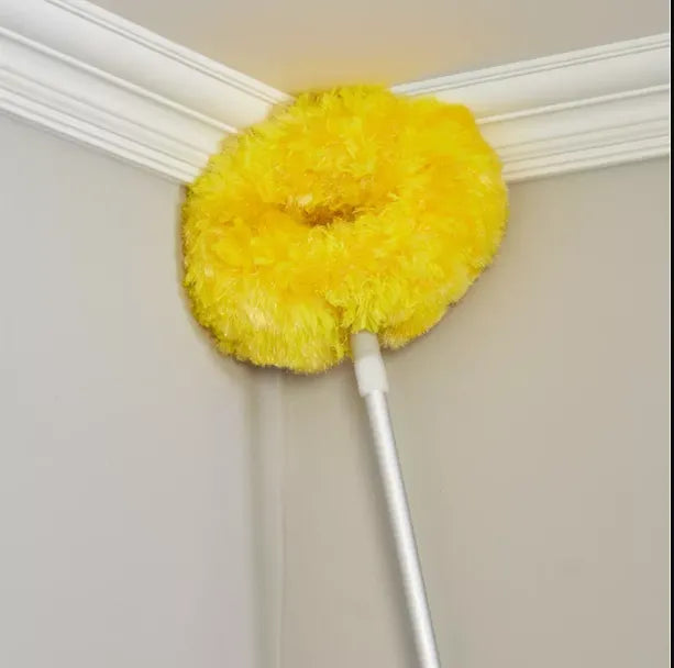 Removable Ceiling Fan Duster Washable Retractable Clean Brush Soft Duster Brush Anti Dusting Brush Home Cleaning