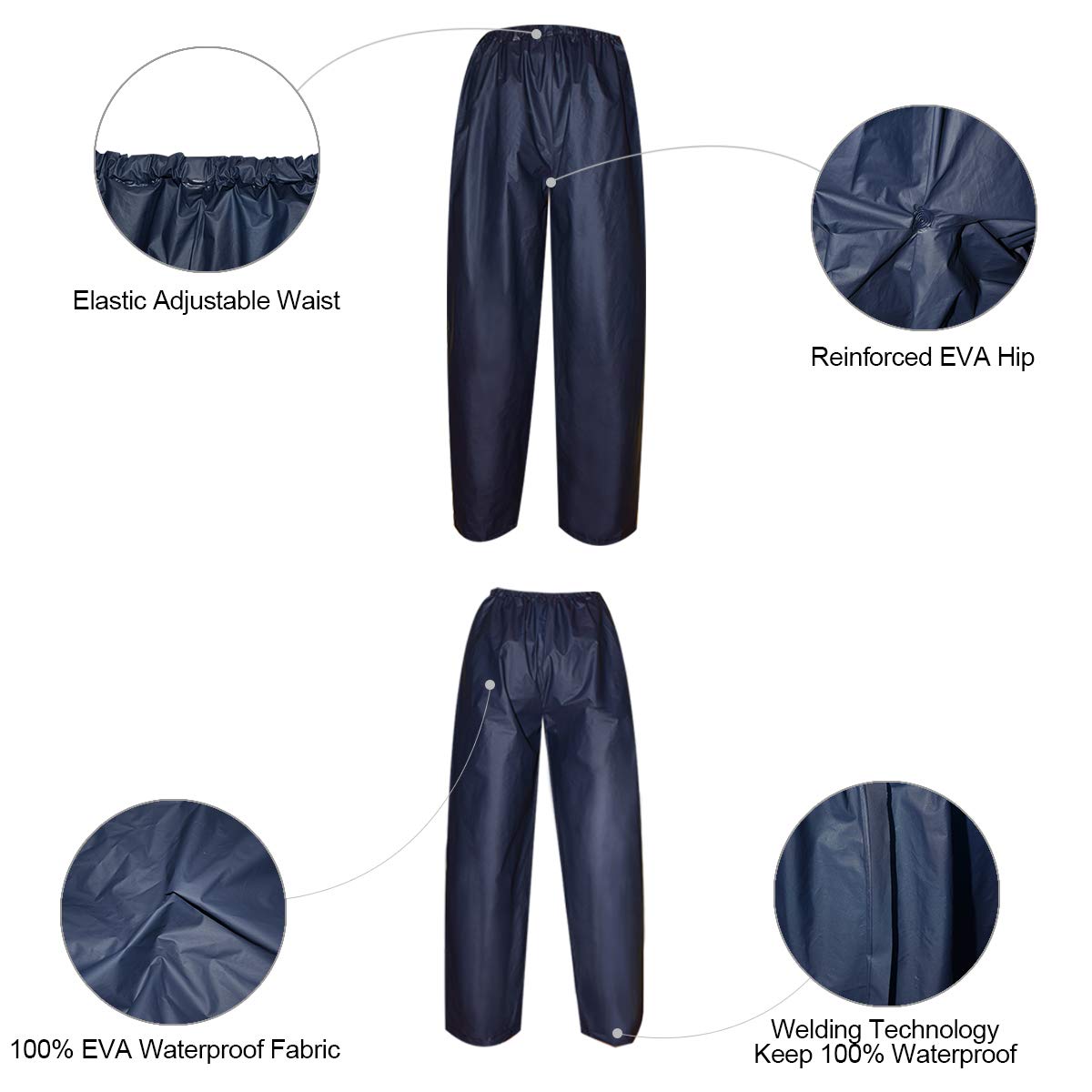 Waterproof Rain Coat &amp; Pant | Lite Waterproof Rain Suit | Rain Coat | Rainwear | Rain Suit ( Random Color )