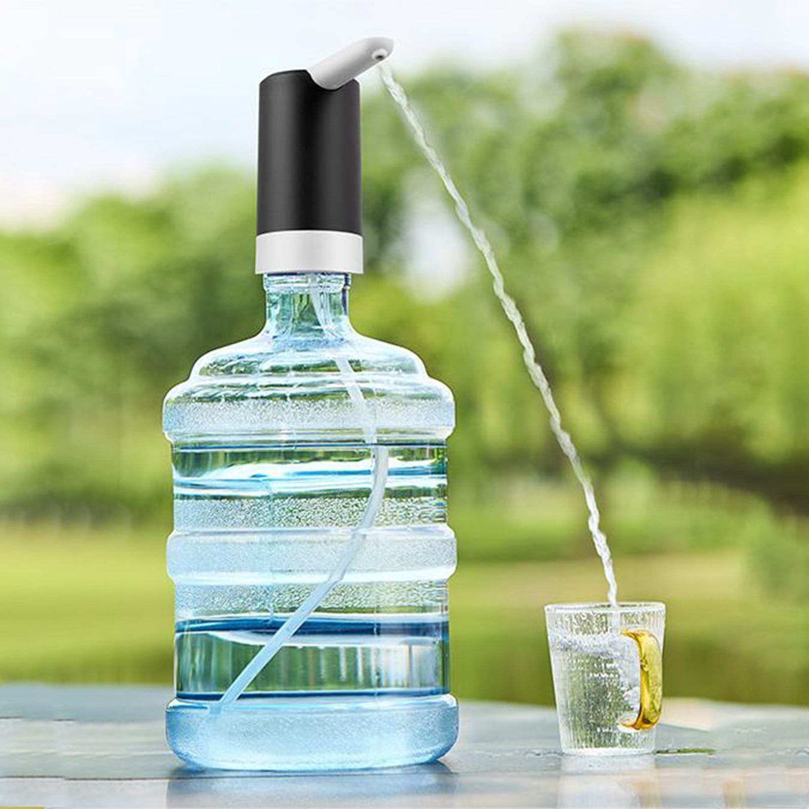 Drinking Water Bottle Pump Automatic Drinking Water Pump Mini Portable Household Water Dispenser USB One Click Drinking Water
