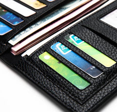 Stylish Slim PU leather Wallet for men - Mobile wallet for men - Compact &amp; Functional (Small)