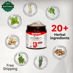 MELODINE Japanese Soothing Massage Gel: Instant Muscle & Joint Pain Relief, No Pills