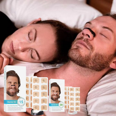 Sleep-co Magnetic Nose Strips â€“ Nasal Dilator Starter Kit Next-Gen Breath In Nasal Strips / Magnetic Nose Clips