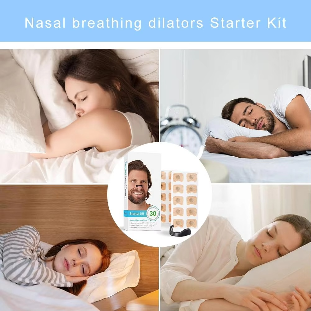 Sleep-co Magnetic Nose Strips â€“ Nasal Dilator Starter Kit Next-Gen Breath In Nasal Strips / Magnetic Nose Clips