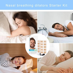 Sleep-co Magnetic Nose Strips â€“ Nasal Dilator Starter Kit Next-Gen Breath In Nasal Strips / Magnetic Nose Clips