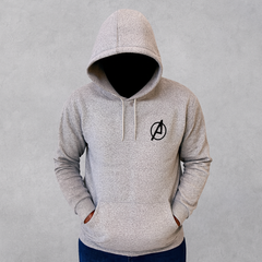 New Winter Collection Full Grey Hoodie Avenger Printed For Men And Boys