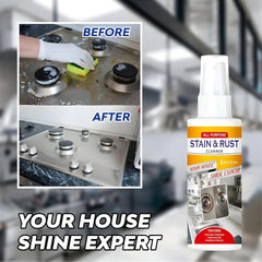 All Purpose Stain & Rust Cleaner – Powerful Multi-Surface Rust Remover with 100% Guaranteed Results