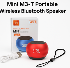 BL M3 Mini Bluetooth Speaker-M3 Portable Wireless Bluetooth Speaker-JBL Portable mini Bluetooth speaker-supper quality base boosted music &amp; High-Quality Sound, Ultra Compact Metal Body-JBL M3 Mini Portable Wireless Bluetooth Speaker
