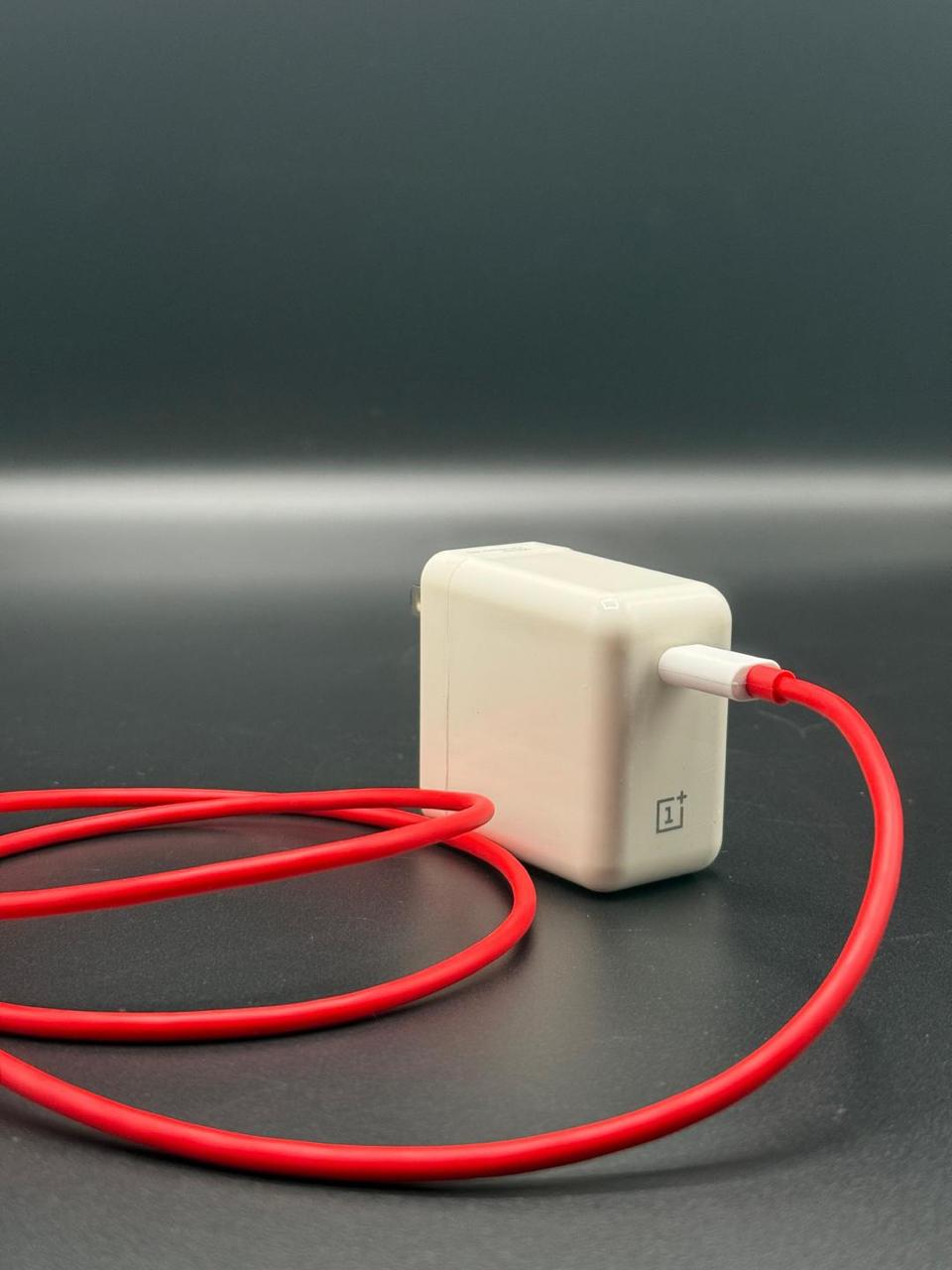OnePlus 65W Warp Charge Power Adapter with Type-C to Type-C Fast Charging Cable (with box)