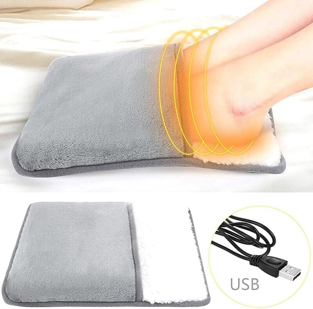 Electric Foot Warmer Heater with USB Charging Washable