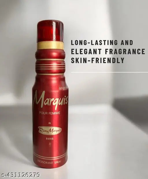 Remy Marquis Pour Femme Deodorant Spray for Unisex 200ml â€“ Elegant &amp; Long-Lasting Fragrance