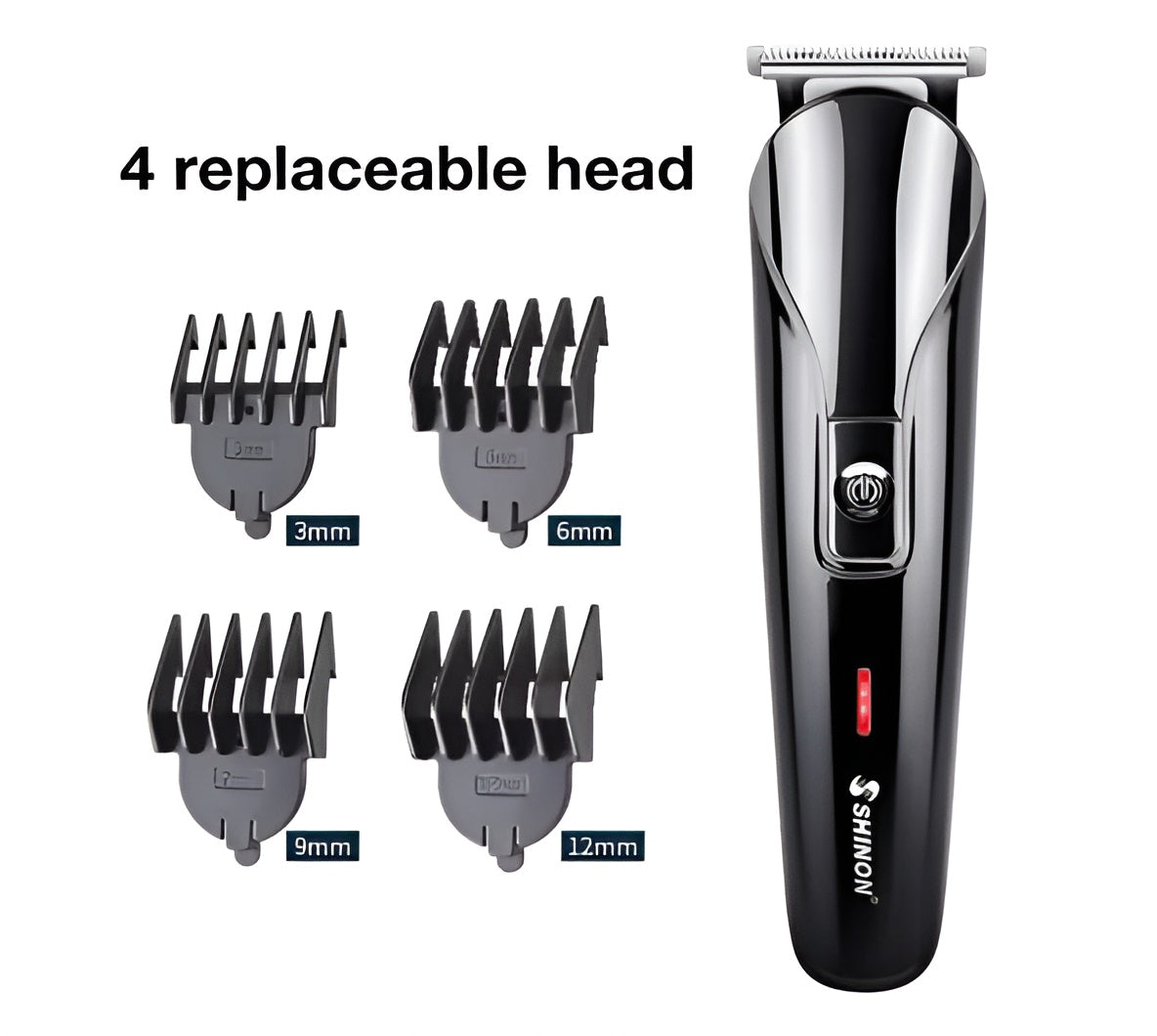 SHIINON SH-1711, Face, Hair and Body - Multi Grooming Kit sh 1711 Hair Trimmer, Beard Trimmer, Ear &amp; Nose Trimmer Head Shaver Full Body Grooming Kit (random color)
