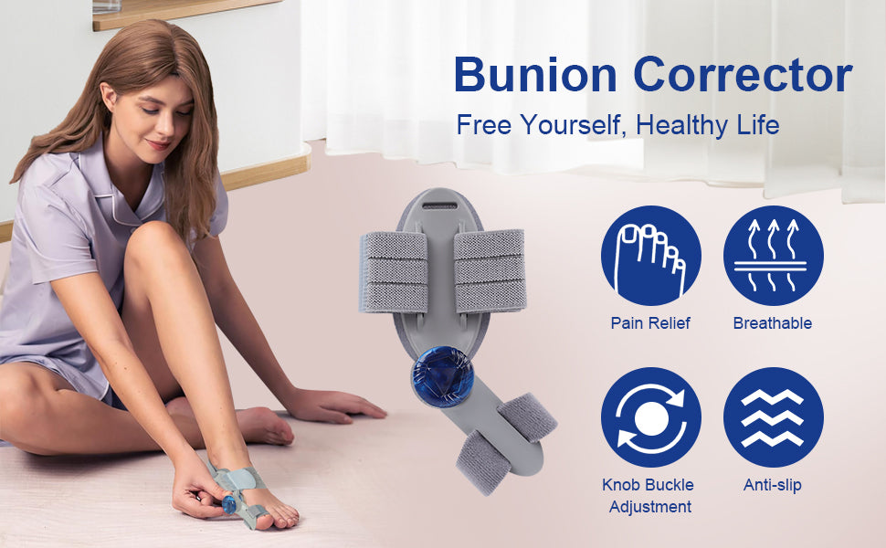 Premium Bunion Corrector & Toe Aligning Splint (Imported)