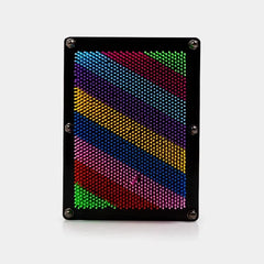 Pinart 3-Dimensional Pin Sculpture 3D Pin Art Impressions Sculpture Play Toy - Pin-art 3D Sculpture - Multi-Color