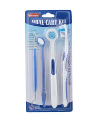 Oral Care Brush Kit 4 in 1 | Best Quality Oral Care Kit 04 PCs - Oral Hygiene Oral Care ( Random Color )