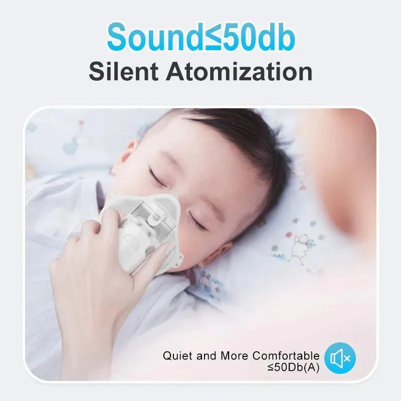 Portable Nebulizer For Asthma Inhaler Nebulizer Machine For Kids And Adults Medical Asthma Nebulizer - Rechargeable