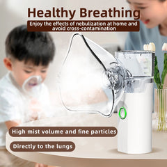 Portable Nebulizer For Asthma Inhaler Nebulizer Machine For Kids And Adults Medical Asthma Nebulizer - Rechargeable
