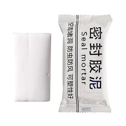 Wall Hole Sealant Strong Adhesive Diy Sealant Clay Air Conditioning Hole Repair Cream Mud - Sealant Mud, Clay Repair Glue Pipe Sealing Fireproof Caulking Repair Mud Hole, Hole Filler - 01 PCs