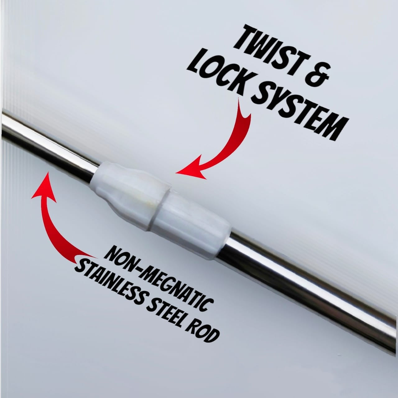 6ft ExtendableÂ  Steel Solar Panel Cleaning Brush with Water Flow System Long Reach Rod, Soft Bristle Head for Streak-Free, Efficient Solar Panel Maintenance | Solar Panel Cleaning Brush (Without Box)