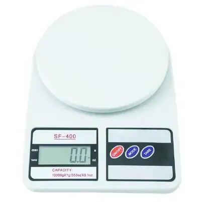 Best Imported Digital Food Kitchen Scale SF-400 With LCD Display | Grams and Ounces for Weight Loss, Baking, Cooking, Keto and Meal Prep, Medium, Stainless Steel weight Machine For Vegetable