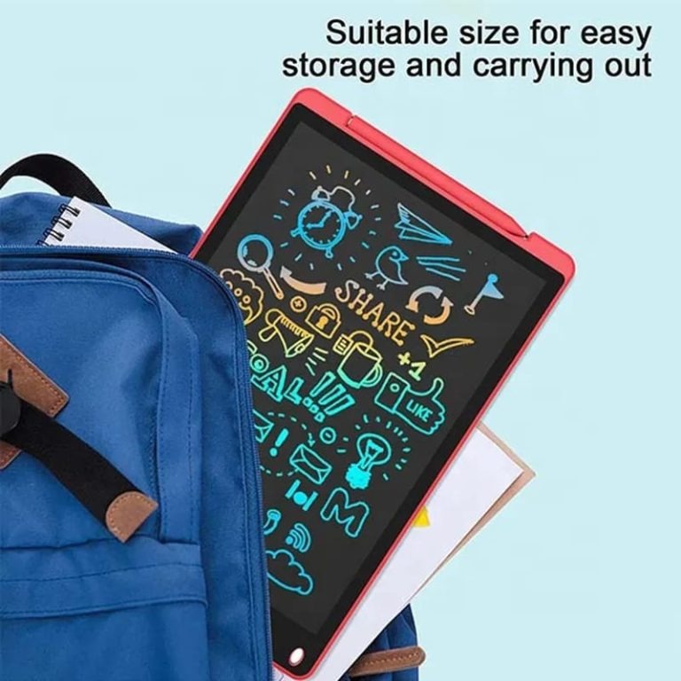 Multi-Color LCD Writing Tablet | Multi-Color Digital Drawing Pad | Erasable E-Writer Sketch Board | Portable Handwriting Pad with Pen | Gift for Kids &amp; Children