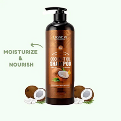 Lichen Hair Shampoo - Lichen Coconut Oil Shampoo, Sulfate Free, Paraben Free, Silicone Free, Color Safe, and Vegan Hair Shampoo - 500 ml Â 