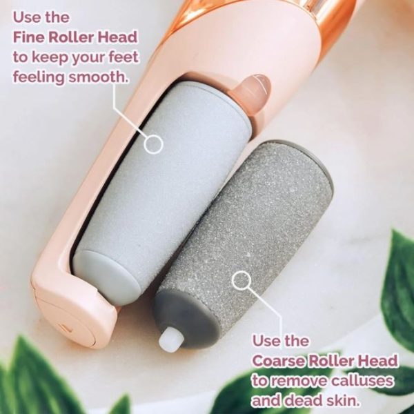 Rechargeable Electric Foot Filer Callus Remover - Smooth, Crack-Free Heels in Minutes