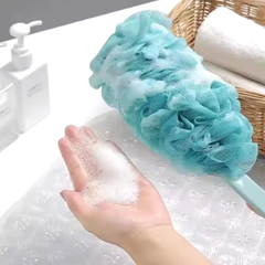 Loofah Sponge â€“ Long Handle Shower Brush for Skin Exfoliating, Loofah on a Stick for Men &amp; Women(1 pcs)