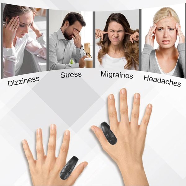 Sugar Control LI4 Acupressure Point Clip – Headache, Stress & Migraine Relief | Wearable Wellness Hand Clip z