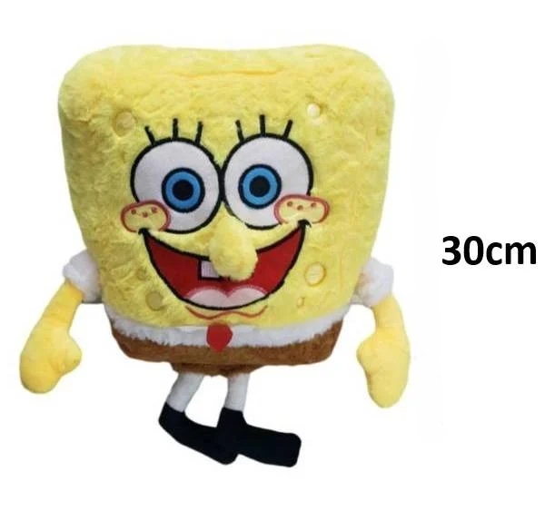 Spongebob Squarepants Soft Toy | Soft Stuffed Sponge Bob Plush Toy Pillow for Kids Boys &amp; Girls - 30 CM